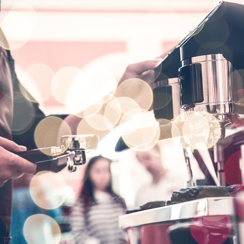 בריסטה מחמם חלב דוכן קפה לאירועים בכל עיר בארץ