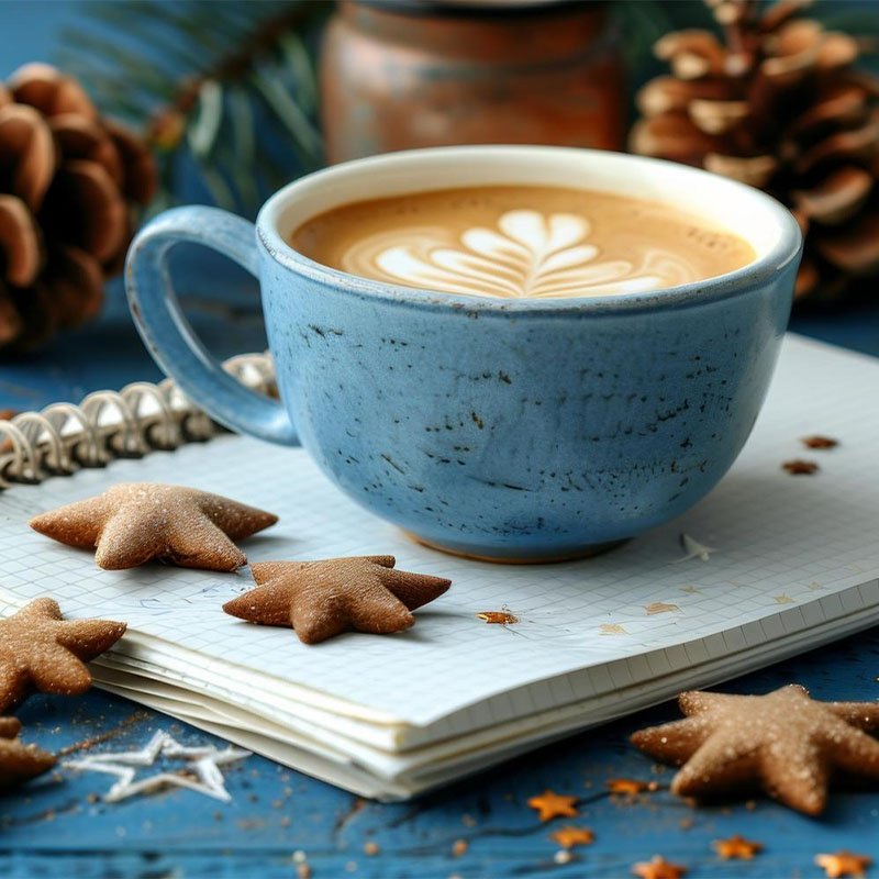 דוכן קפה למסיבות סוף שנה קפה על מחברת